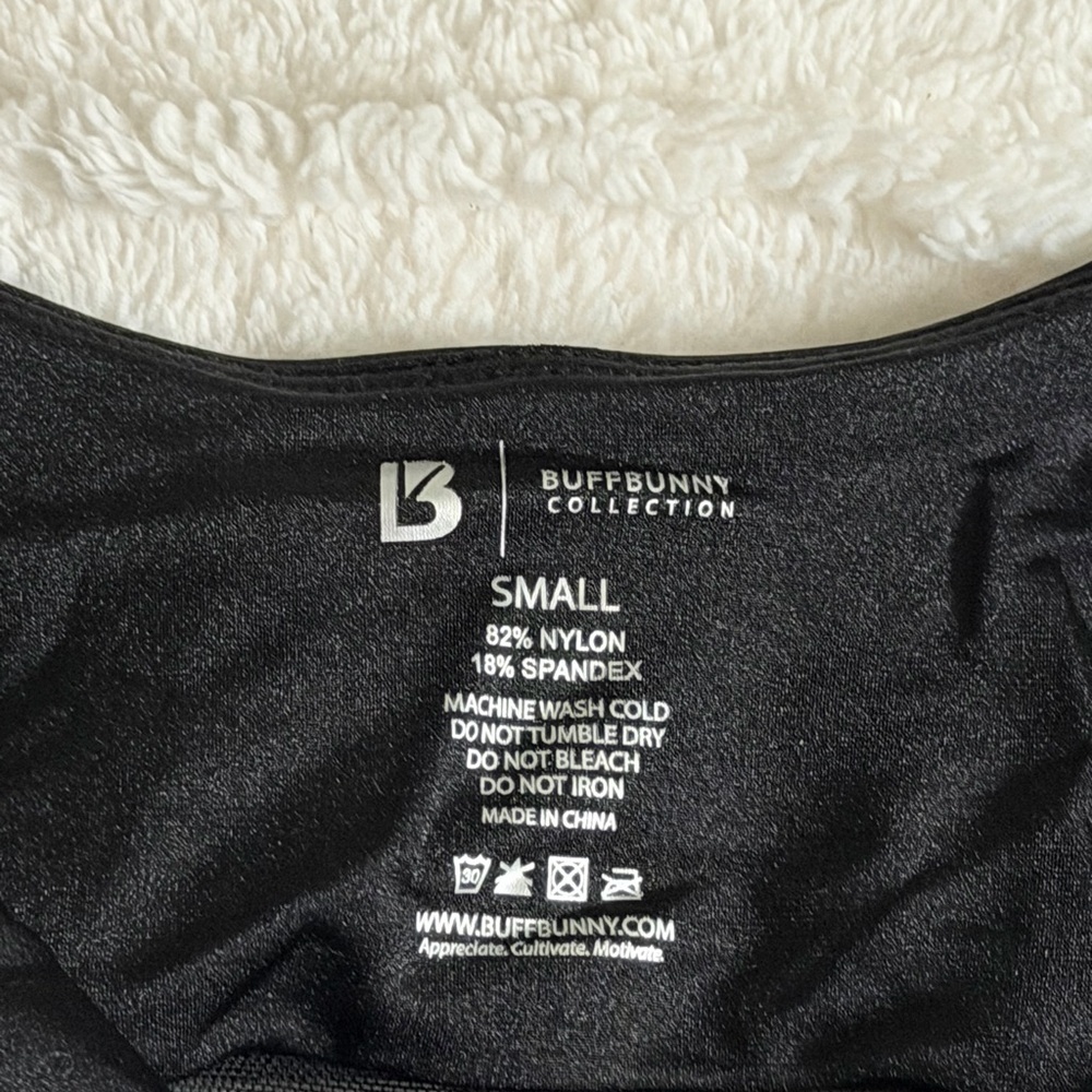 BuffBunny Vitamin Sea Black One-Piece Swimsuit w/ Mesh Side Detail, Size S, NWT - Picture 8 of 12